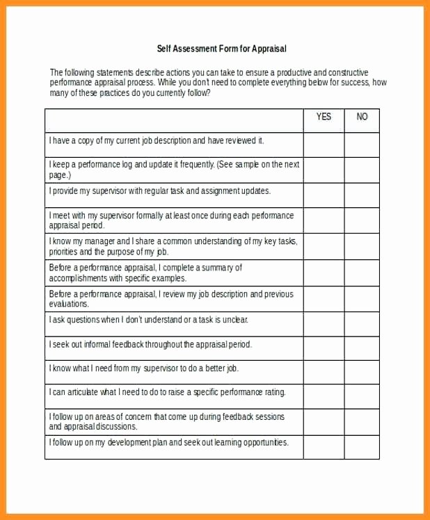 Self Performance Review Template Best Of Performance Appraisal assignment Performance Appraisal