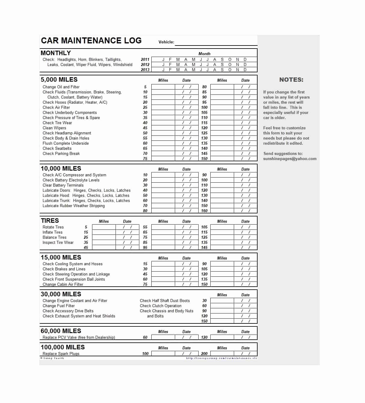 Semi Truck Maintenance Schedule Elegant Preventive Maintenance Checklist for Semi Trucks Best