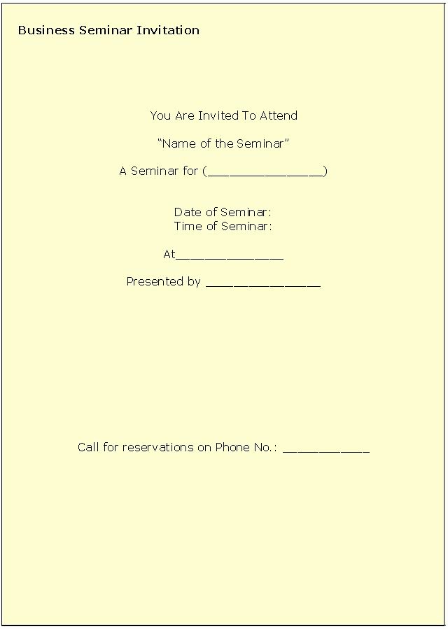 Seminar Invitation Templates Elegant Invitation Template Category Page 2 Efoza