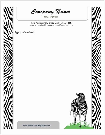 Service Dog Id Card Template Free Download Inspirational Animal Design Letterhead Templates for Ms Word