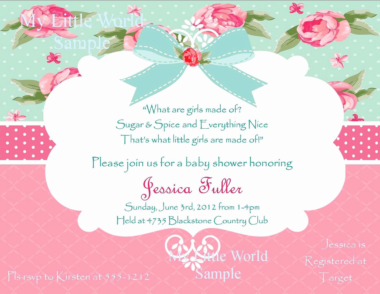 Shabby Chic Birthday Invitations Best Of Shabby Chic Birthday Invitations