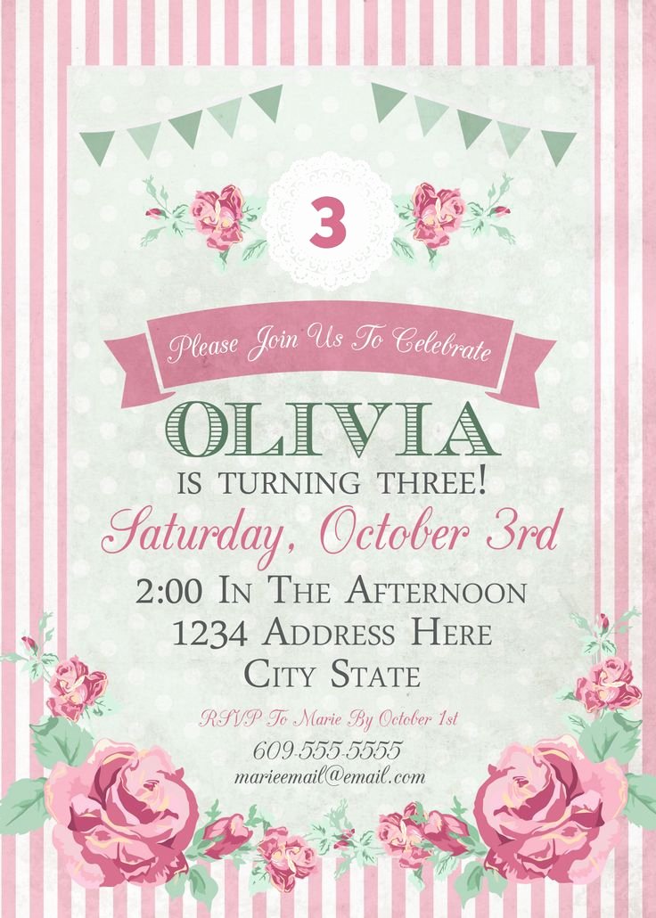 Shabby Chic Birthday Invitations Unique 104 Best Tarjetera Shabby Chic Images On Pinterest