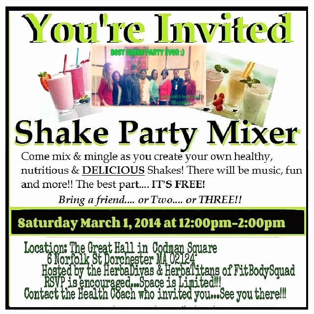 Shake Party Herbalife New E Join Us for A Mardi Gras themed Shake Party Bring