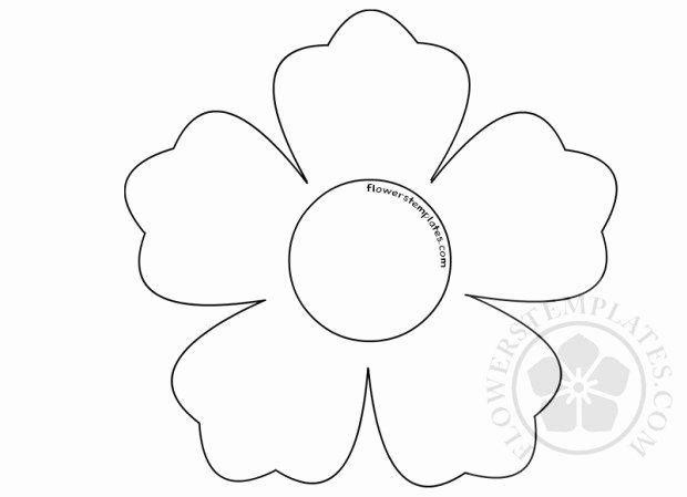 Shape Templates to Cut Out Awesome Printable Flower Shape Cut Out