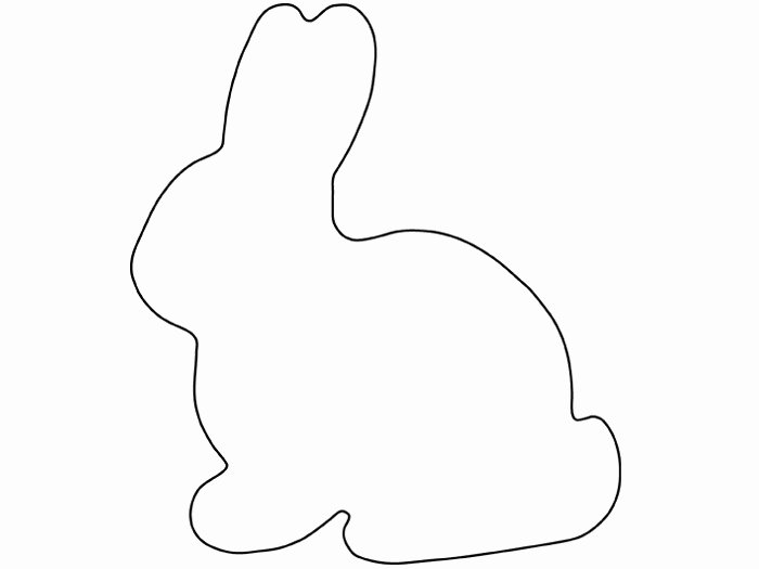 Shape Templates to Cut Out Inspirational Sew A Cotton Bunny Cushion