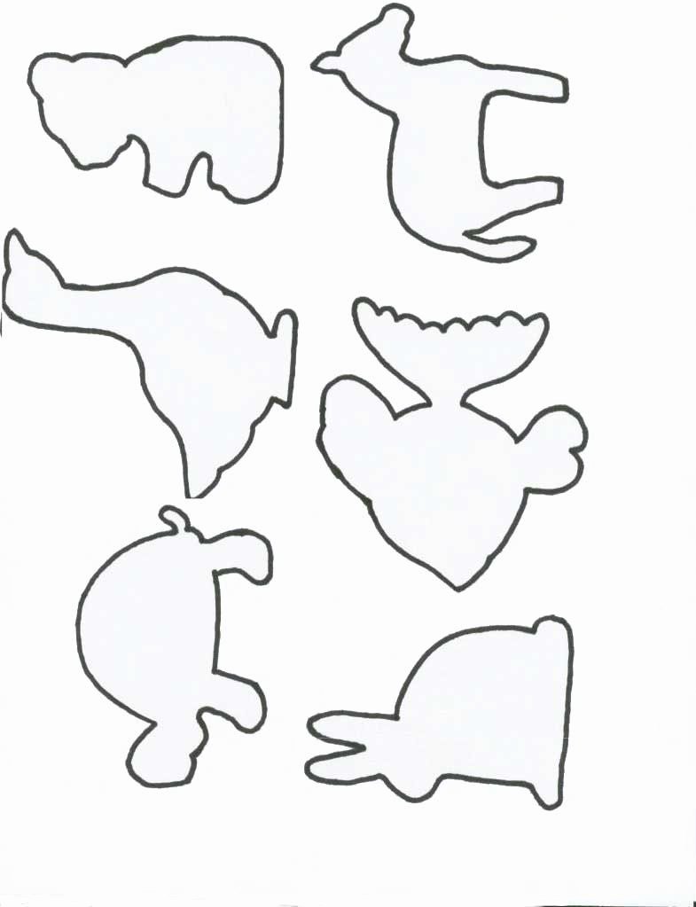 Shape Templates to Cut Out Lovely Animal Drawing Templates at Getdrawings