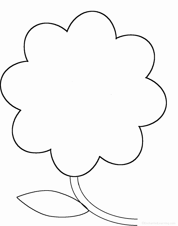 Shape Templates to Cut Out Lovely Free Blank Flower Template Download Free Clip Art Free