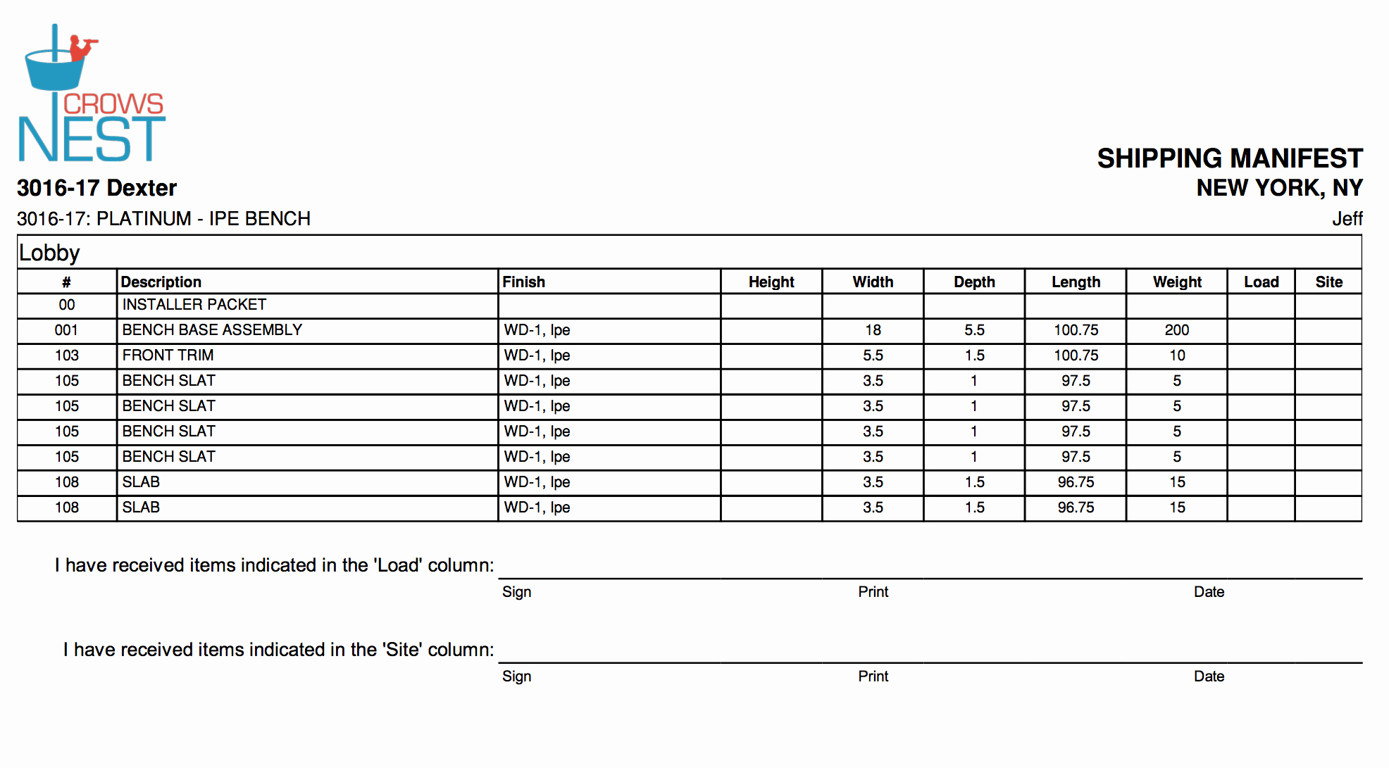 Shipping Manifest Template Excel Elegant Delivery Manifest Template Bing Images