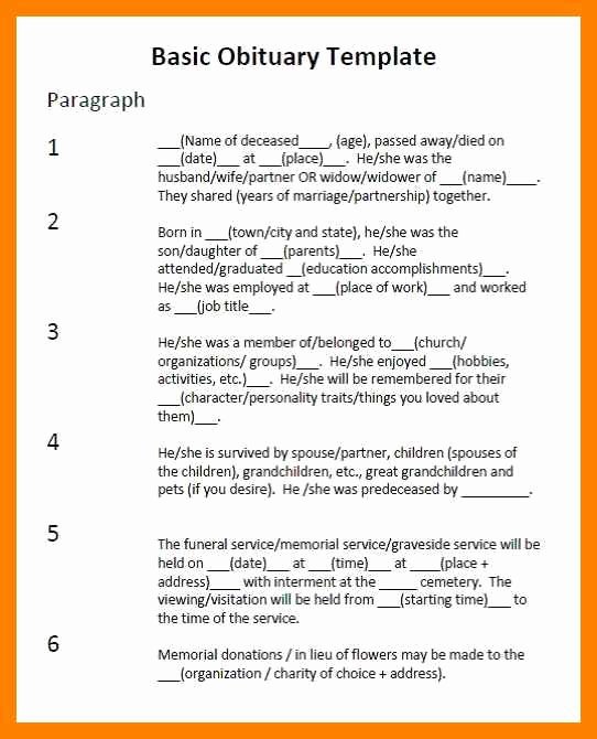 Short Obituary Examples Best Of Religious Obituary Samples
