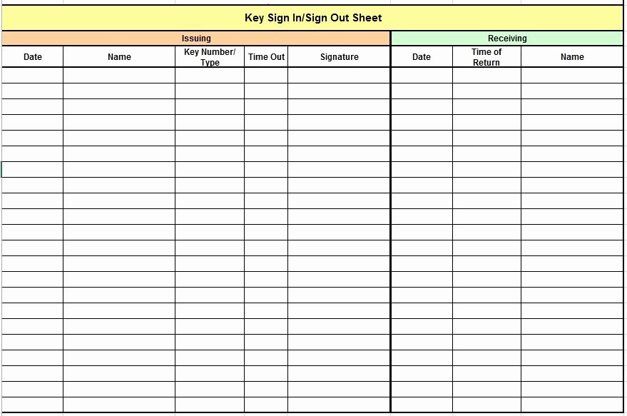 Sign In and Out Sheet for Daycare Inspirational 9 Free Sample Child Care Sign In Sheet Templates