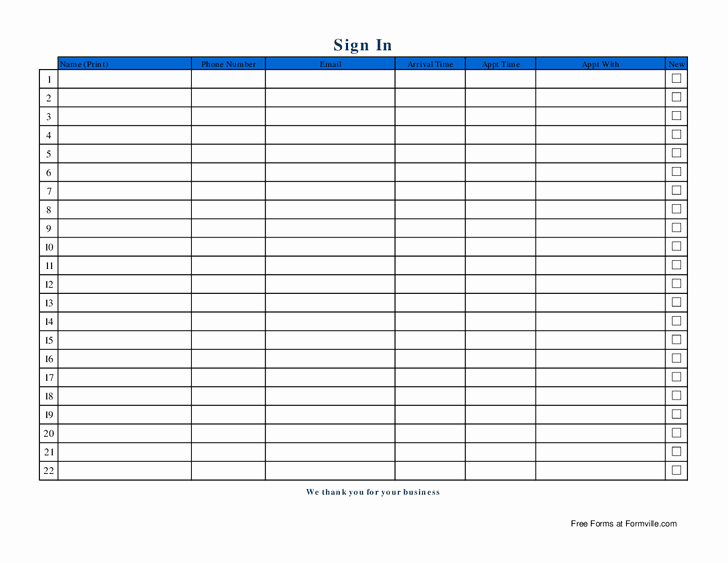 Sign Up Sheet Template Name Email Phone Number New Best S Of Sign Up Sheet Name Email Phone Number