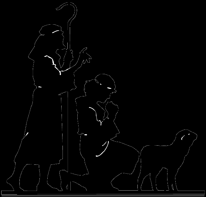 Silhouette Nativity Scene Pattern Awesome Christmas Silhouette Clipart Clipart Suggest