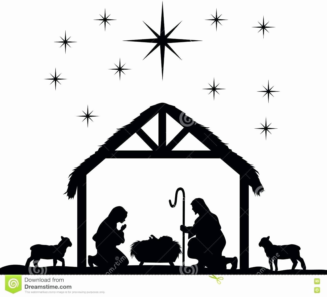 Silhouette Nativity Scene Pattern Best Of Silhouette Nativity Scene Pattern at Getdrawings