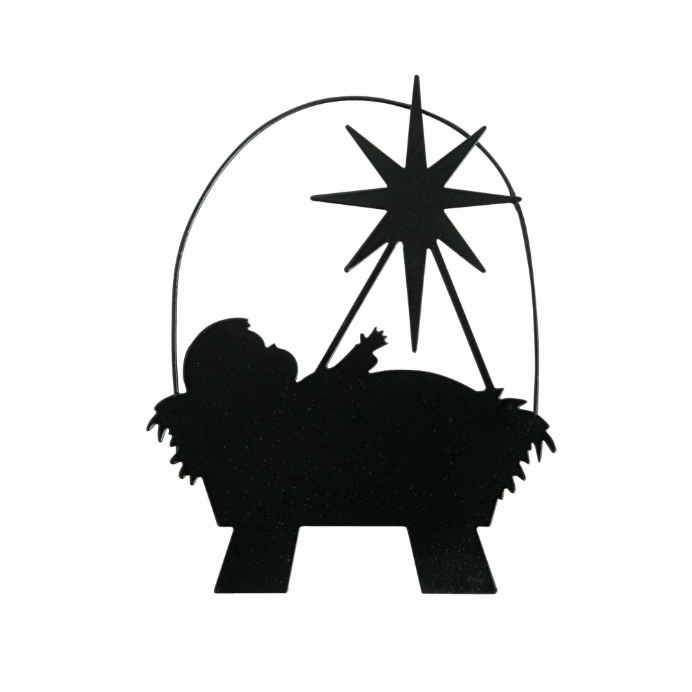 Silhouette Nativity Scene Pattern Fresh Silhouette Manger ornaments Products