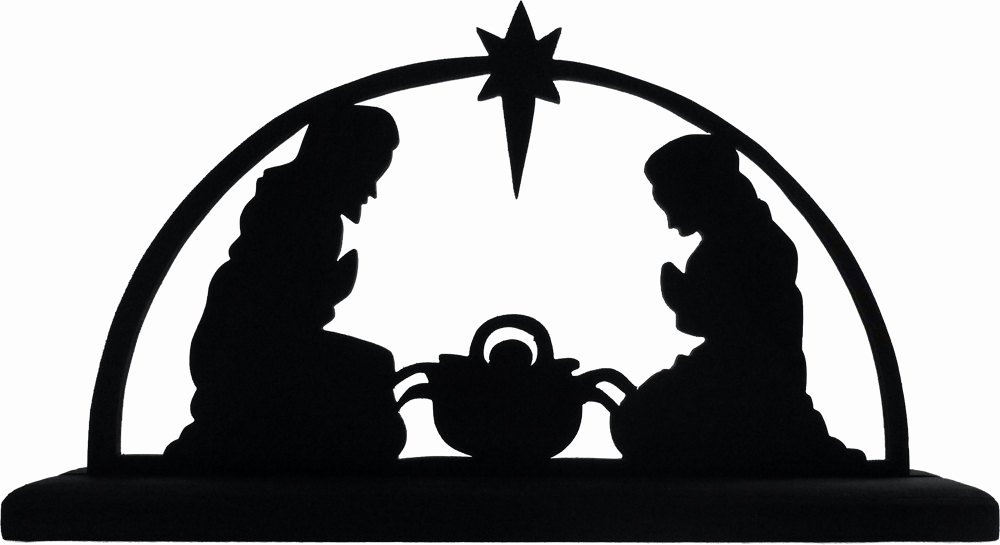 Silhouette Nativity Scene Pattern Inspirational Nativity Silhouette Patterns Cliparts