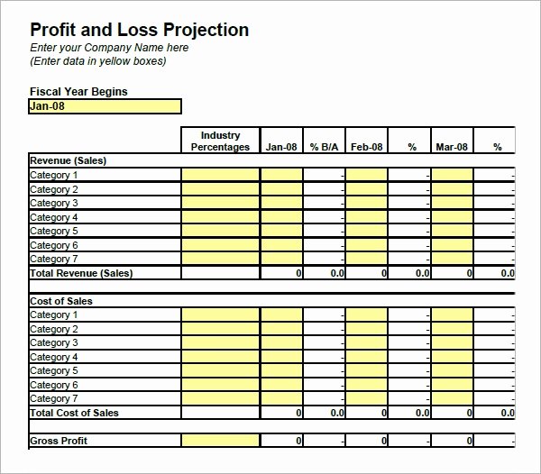 Simple Balance Sheet Template Excel Fresh 20 Sample Profit and Loss Templates Docs Pdf Apple