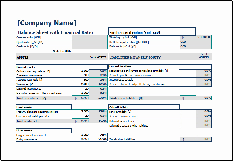 Simple Balance Sheet Template Excel Fresh Download Free Balance Sheet Templates In Excel Excel