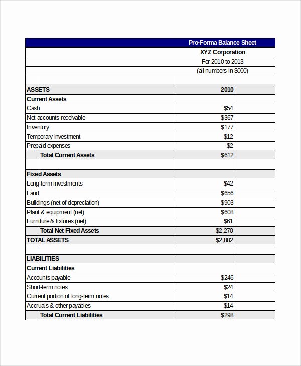 Simple Balance Sheet Template Excel Lovely Simple Balance Sheet 20 Free Word Excel Pdf Documents