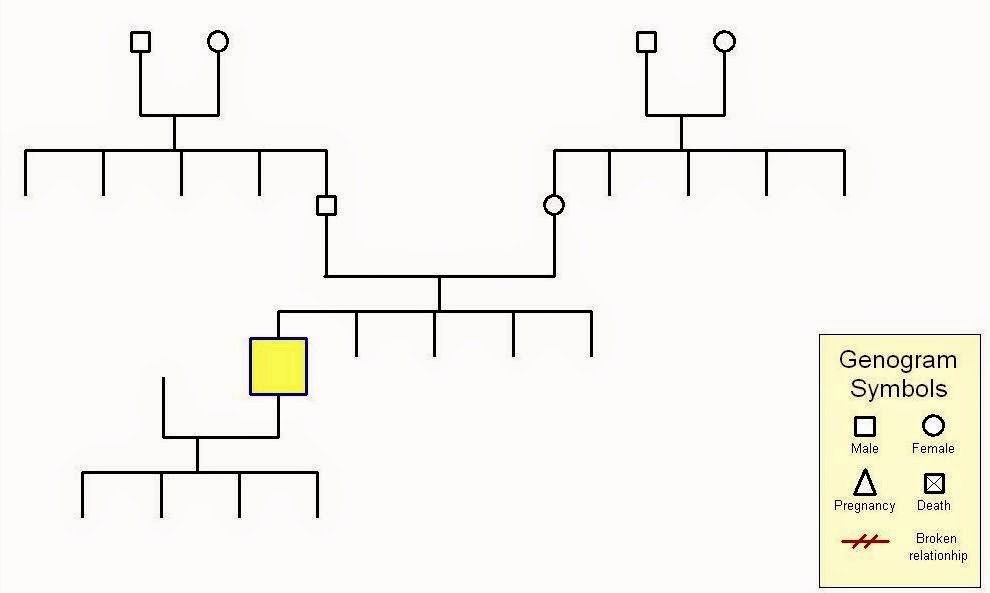 Simple Genogram Example Fresh who We are and How We Got This Way Iajgs 2014 Tuesday