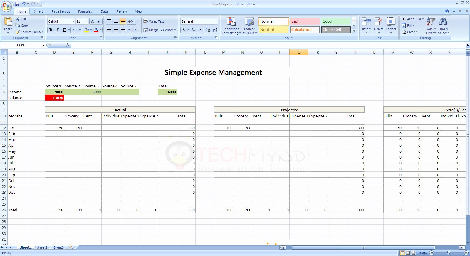 Simple Income and Expense Template Lovely In E and Expenditure Spreadsheet Template