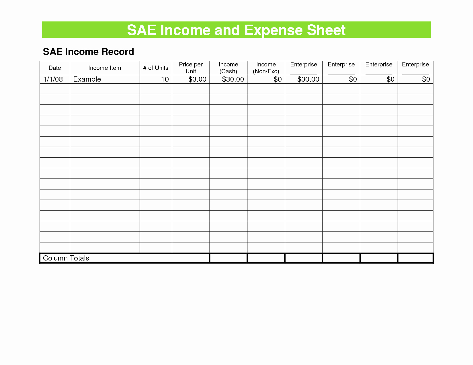 Simple Income and Expense Template Luxury Expense Sheet Template Helloalive Sae In E and Sample