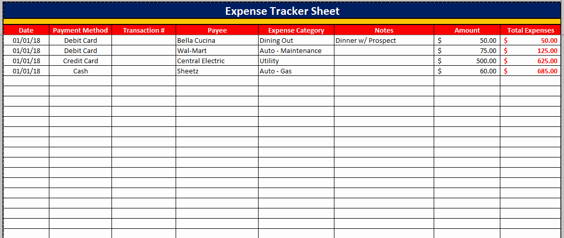 Simple Income and Expense Template Unique Expenditure Spreadsheet Template Bud Templates