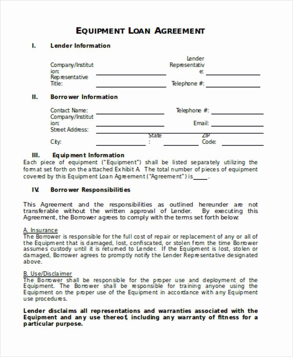 Simple Loan Application form Template New Loan Agreement form Word