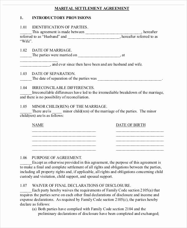 Simple Settlement Agreement Awesome 65 Simple Agreements