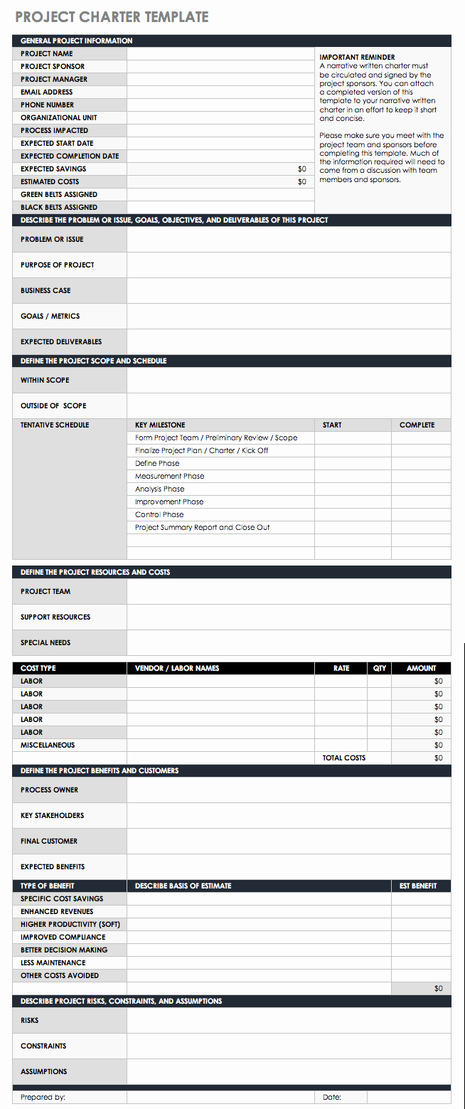 Simple Statement Of Work Template Fresh Free Statement Of Work Templates Smartsheet