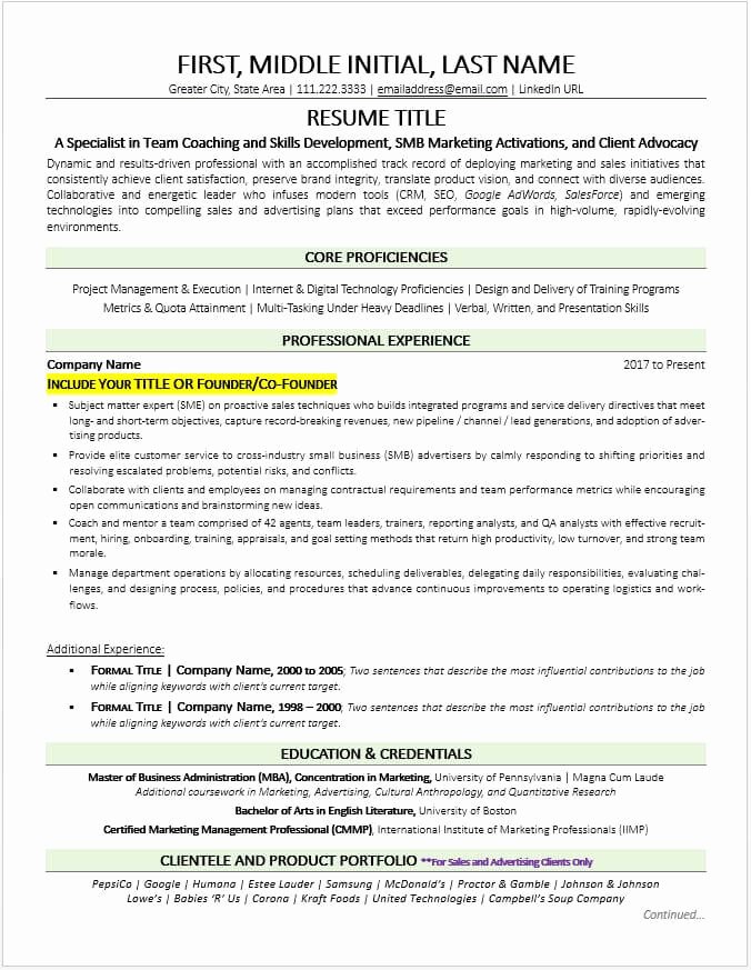 Small Business Owner Resume Sample Best Of former Business Owner Resume Example and Tips Updated 2019