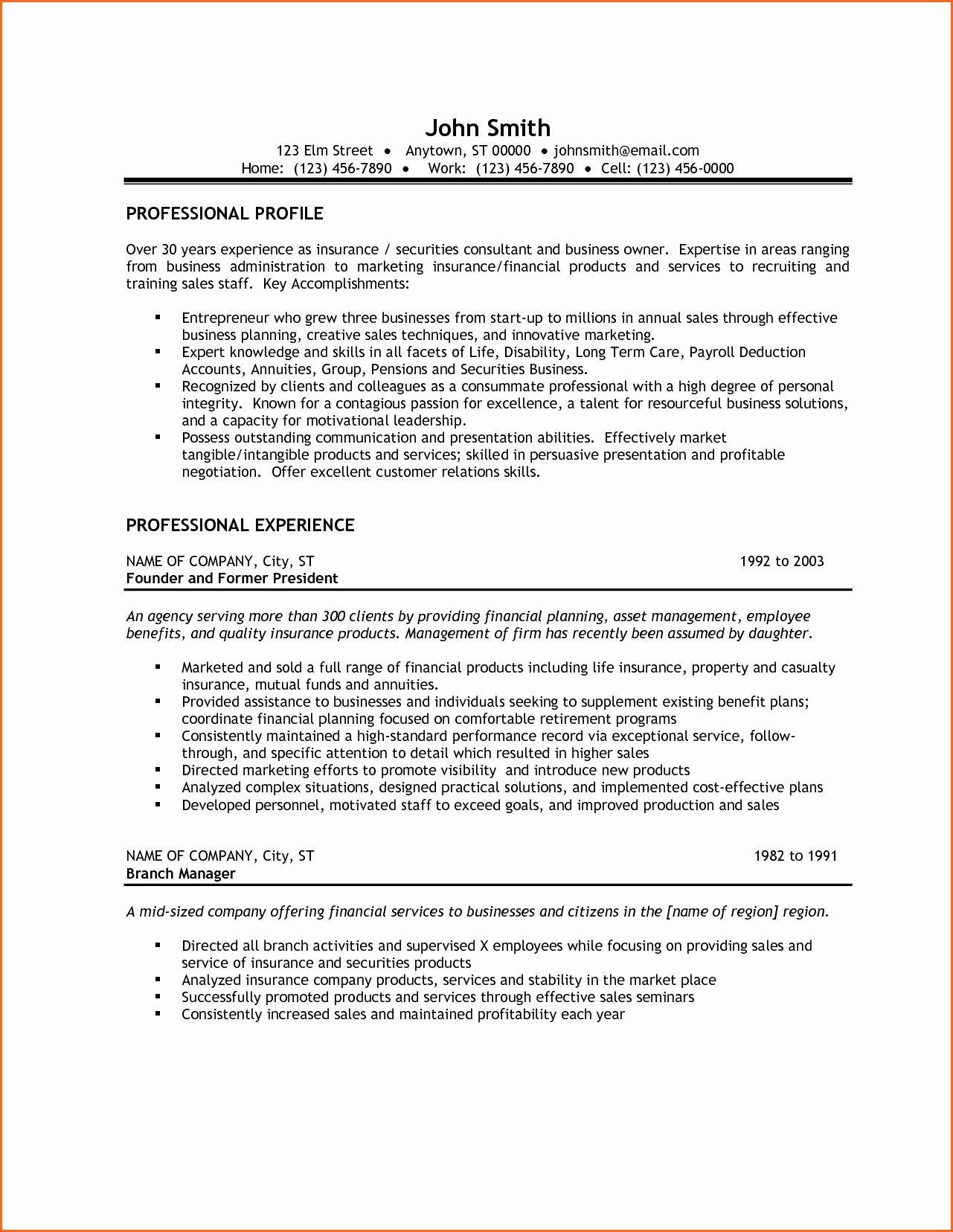 Small Business Owner Resume Sample Elegant Business Owner Resume Eezee Merce