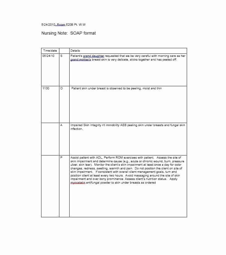Soap Documentation Example Awesome 40 Fantastic soap Note Examples &amp; Templates Template Lab