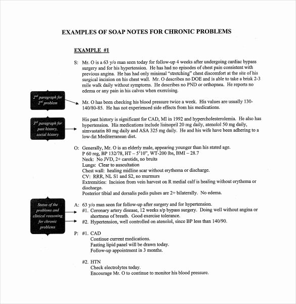 Soap Template Word Best Of soap Note Template 9 Free Word Pdf format Download