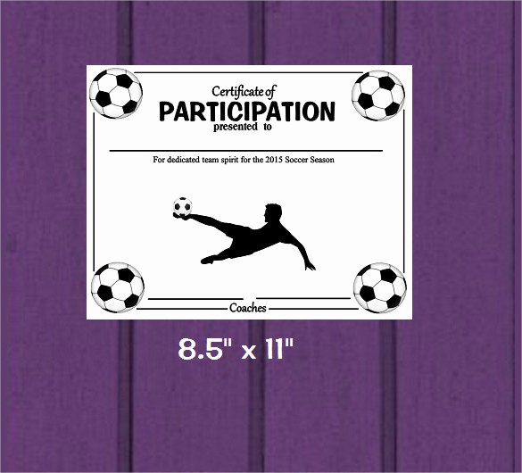 Soccer Awards Template Awesome 15 soccer Certificate Templates to Download