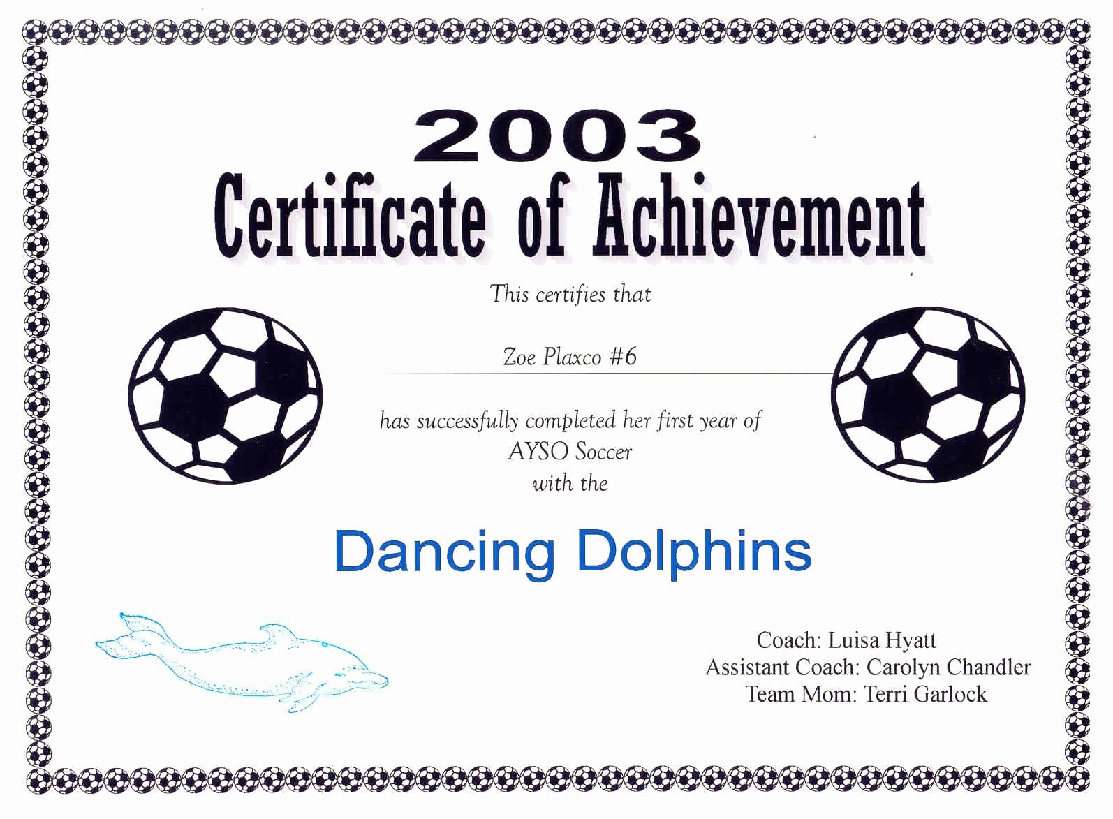 Soccer Awards Template Elegant Sports