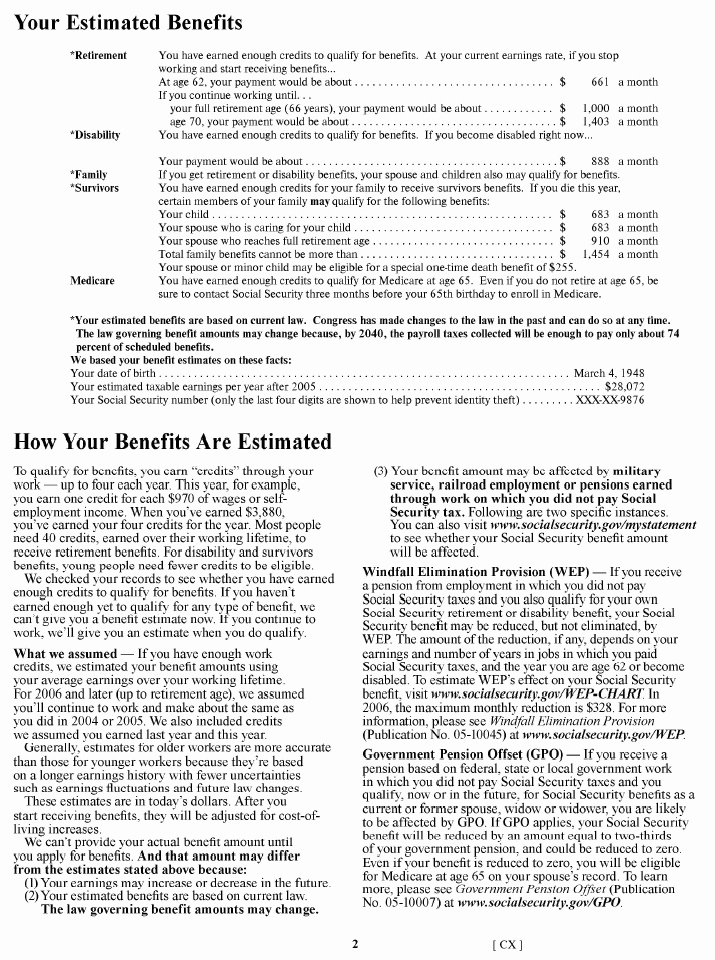 Social Security Award Letter Example Lovely Ssa Poms Rm 010 Information Contained In the