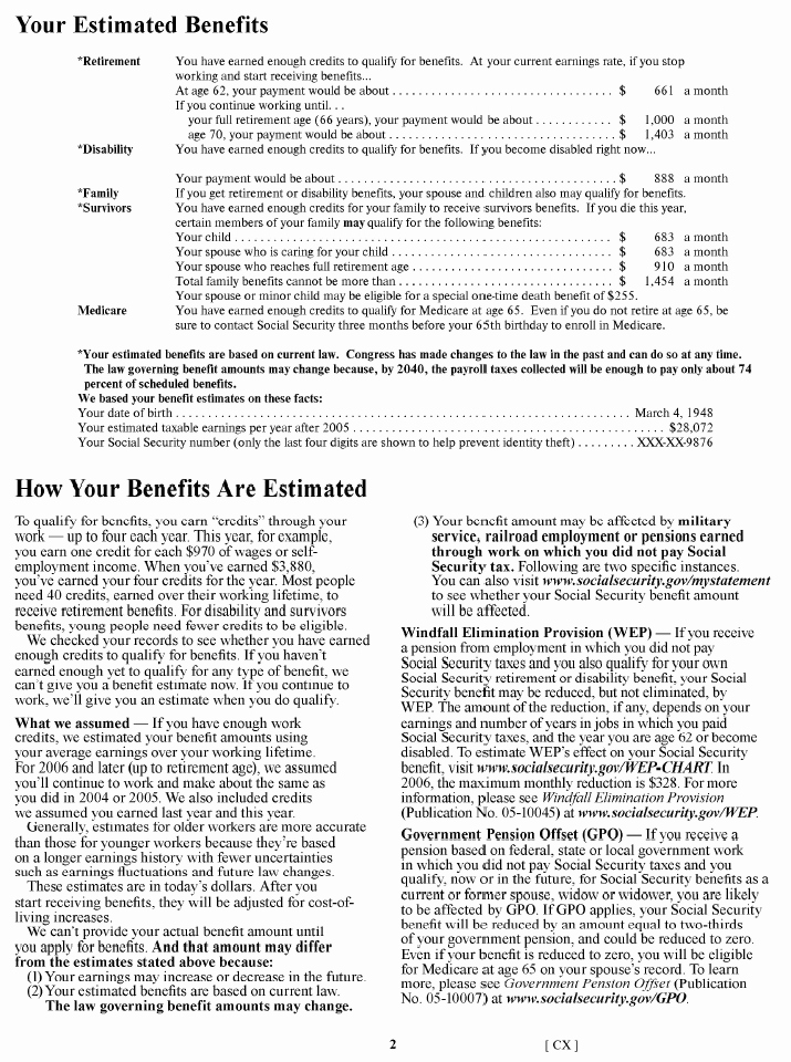 Social Security Award Letter Example Lovely Ssa Poms Rm 010 Information Contained In the