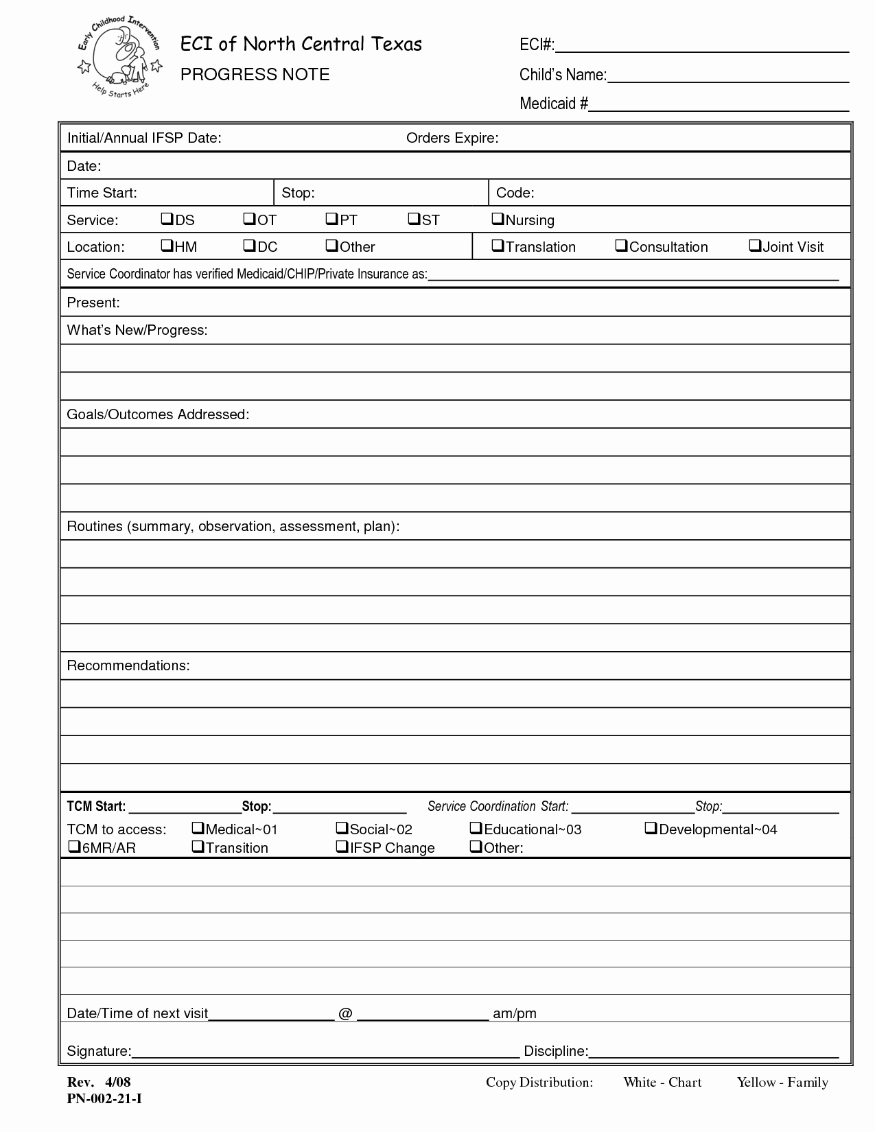 Social Work Case Notes Template Awesome Progress Note Template