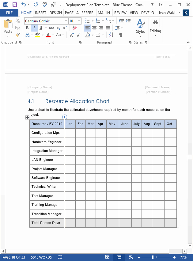 Software Deployment Plan Template Luxury Deployment Plan Template