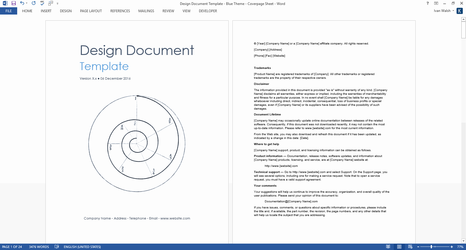 Software Documentation Sample Best Of Design Document – Download Ms Word Template