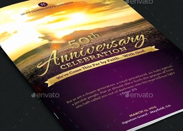 Souvenir Booklet Ad Template Awesome Church Anniversary Program Ads