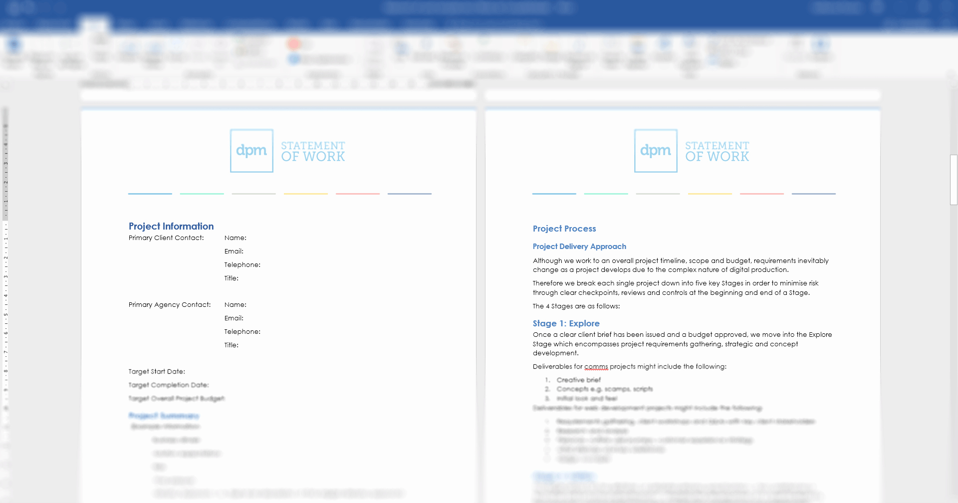 Sow Template Doc Fresh Write A Statement Work the Easy Way with A Free