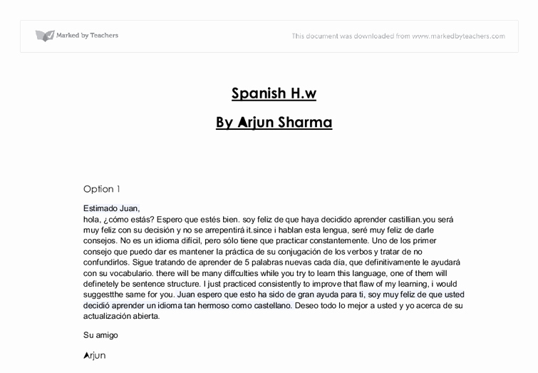Spanish Essay About Yourself New How to Write An Essay About Yourself In Spanish