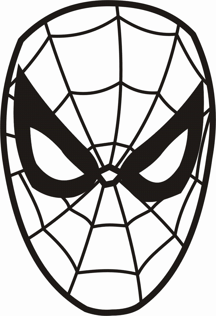 Spiderman Web Template Inspirational We4you2 Kleurplaten Van Gezichten Zelfkleuren