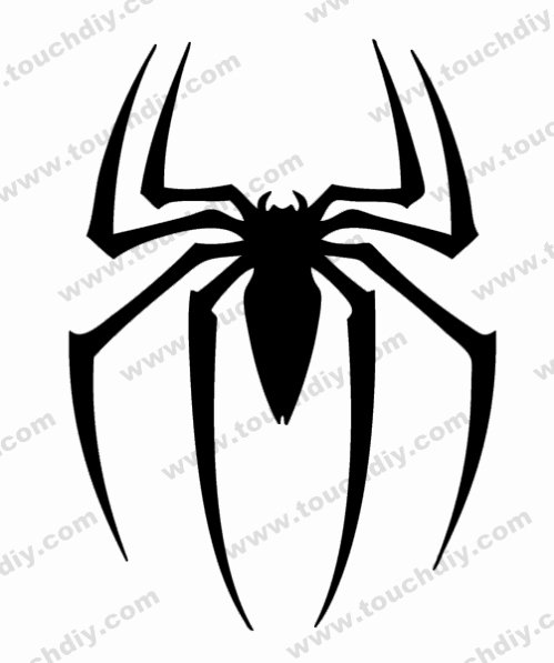 Spiderman Web Template Lovely Spiderman Logo Ready Design Template Super Heroes Logo