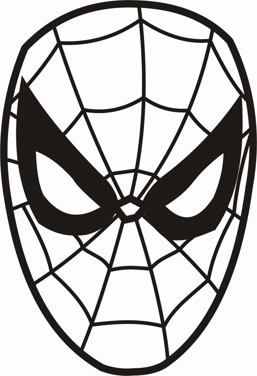 Spiderman Web Template New We4you2 Kleurplaten Van Gezichten Zelfkleuren