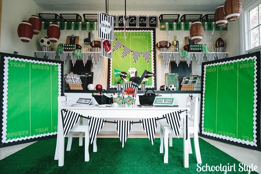 Sports theme Classroom Luxury totally Teamwork Schoolgirlstyle