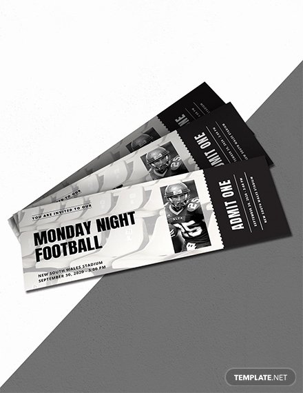 Sports Ticket Invitation Template Free Elegant 16 Free Admission Ticket Templates