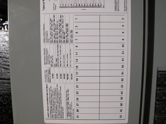 Square D Electrical Panel Schedule Template New Curious Electrical issue Confessions Of An Antique Home