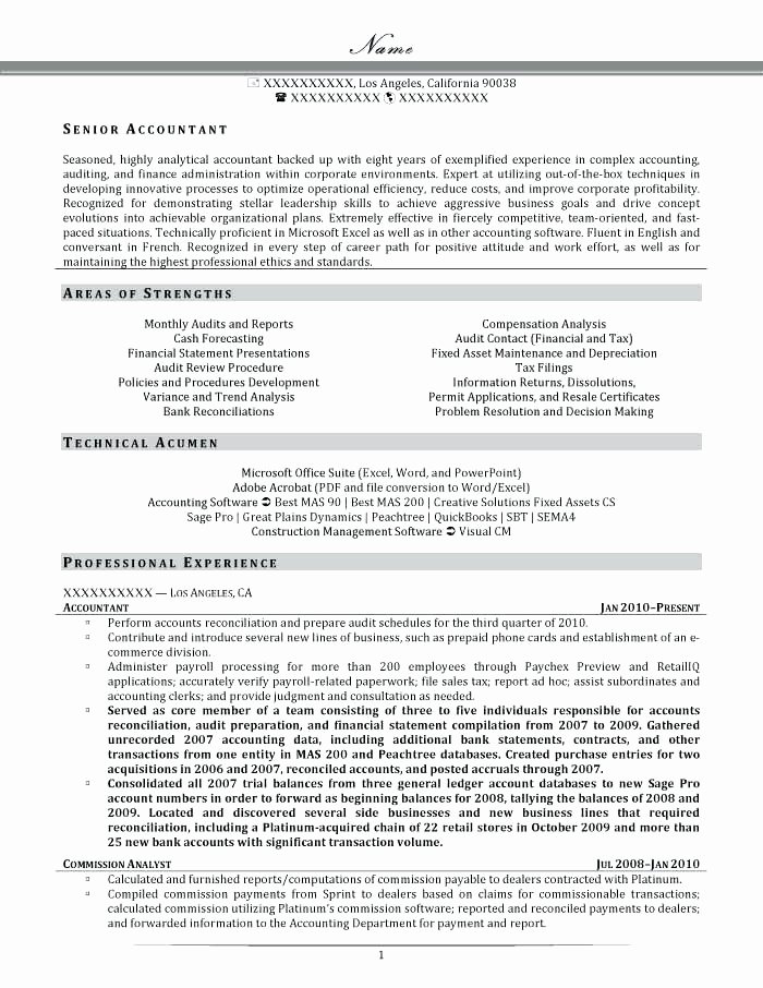 Staff Accounting Resume Samples Beautiful 6 7 Staff Accountant Resume